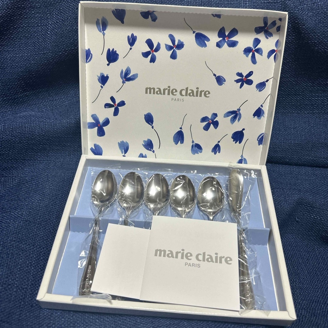 Marie Claire(マリクレール)のマリクレール マリ・クレール モーニング6ピースセット MC-124 インテリア/住まい/日用品のキッチン/食器(カトラリー/箸)の商品写真