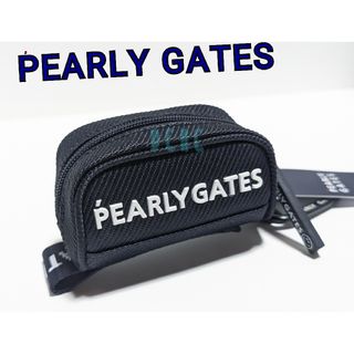 パーリーゲイツ(PEARLY GATES)の新品 【ネイビー】パーリーゲイツ ボールポーチ　ゴルフ(その他)