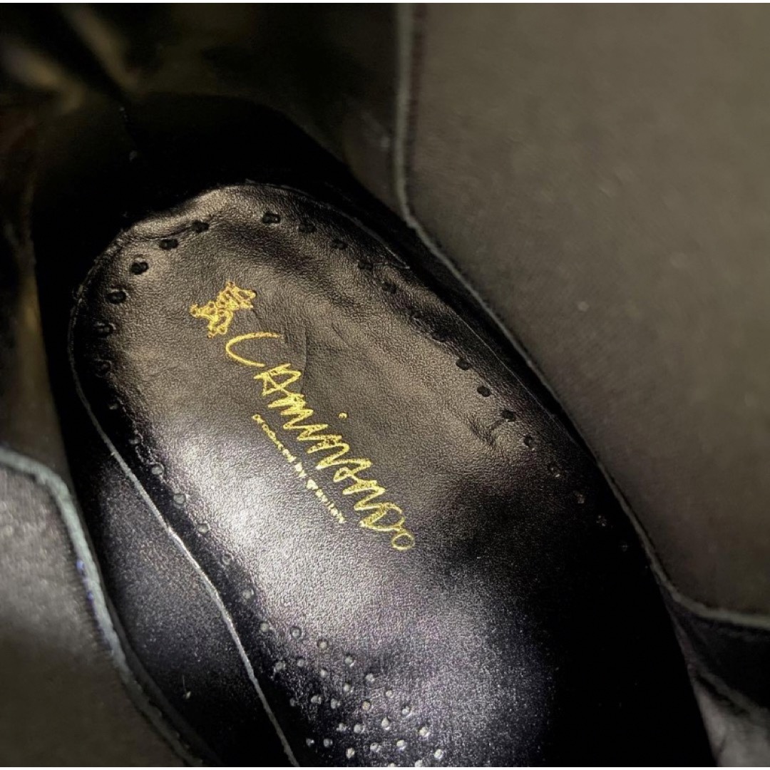 CAMINANDO(カミナンド)の꧁ 展示品 CAMINANDO カミナンド スエードレザー サイドゴアブーツ メンズの靴/シューズ(ブーツ)の商品写真