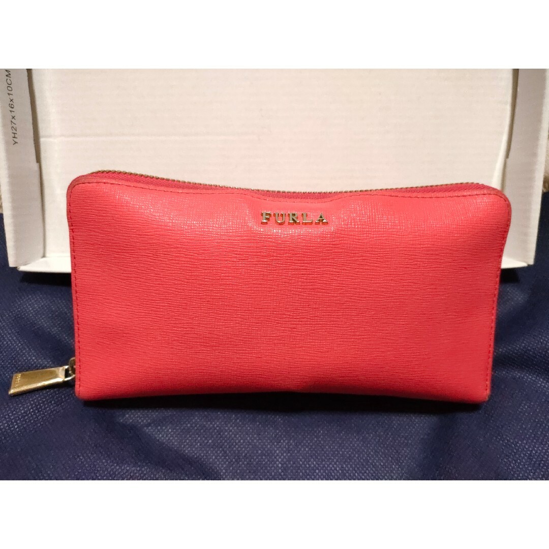 超格安一点 FURLA 長財布 フルラ ラウンドファスナー ラウンド