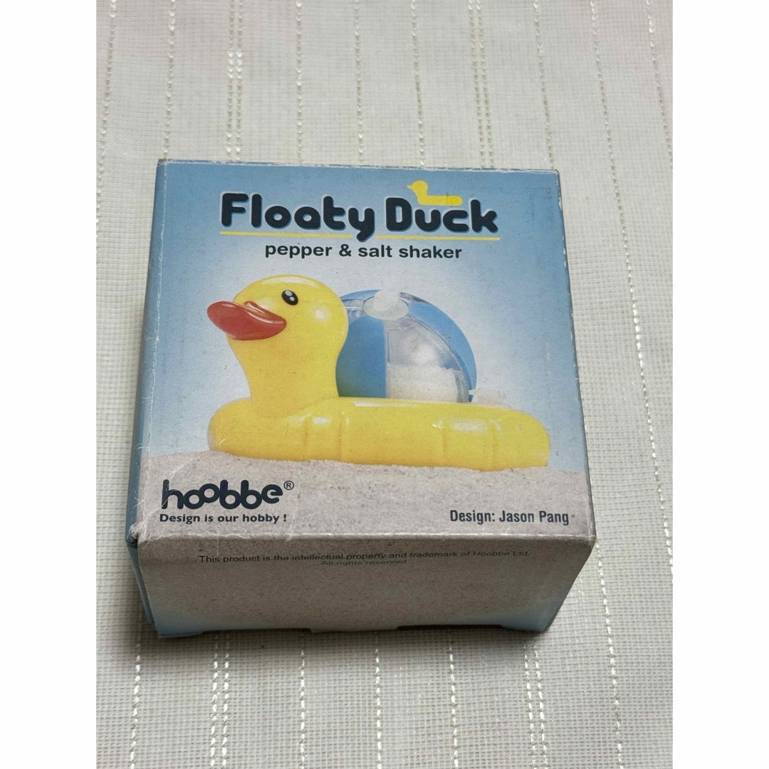 Flooty  Duck  pepper&salt shaker インテリア/住まい/日用品のキッチン/食器(収納/キッチン雑貨)の商品写真