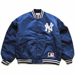 フェルコ(FELCO)のFELCO 70周年 MLB New York Yankees ニューヨーク ヤンキース キルティングライナー ナイロンスタジャン 紺★オールド ジャケット(スタジャン)