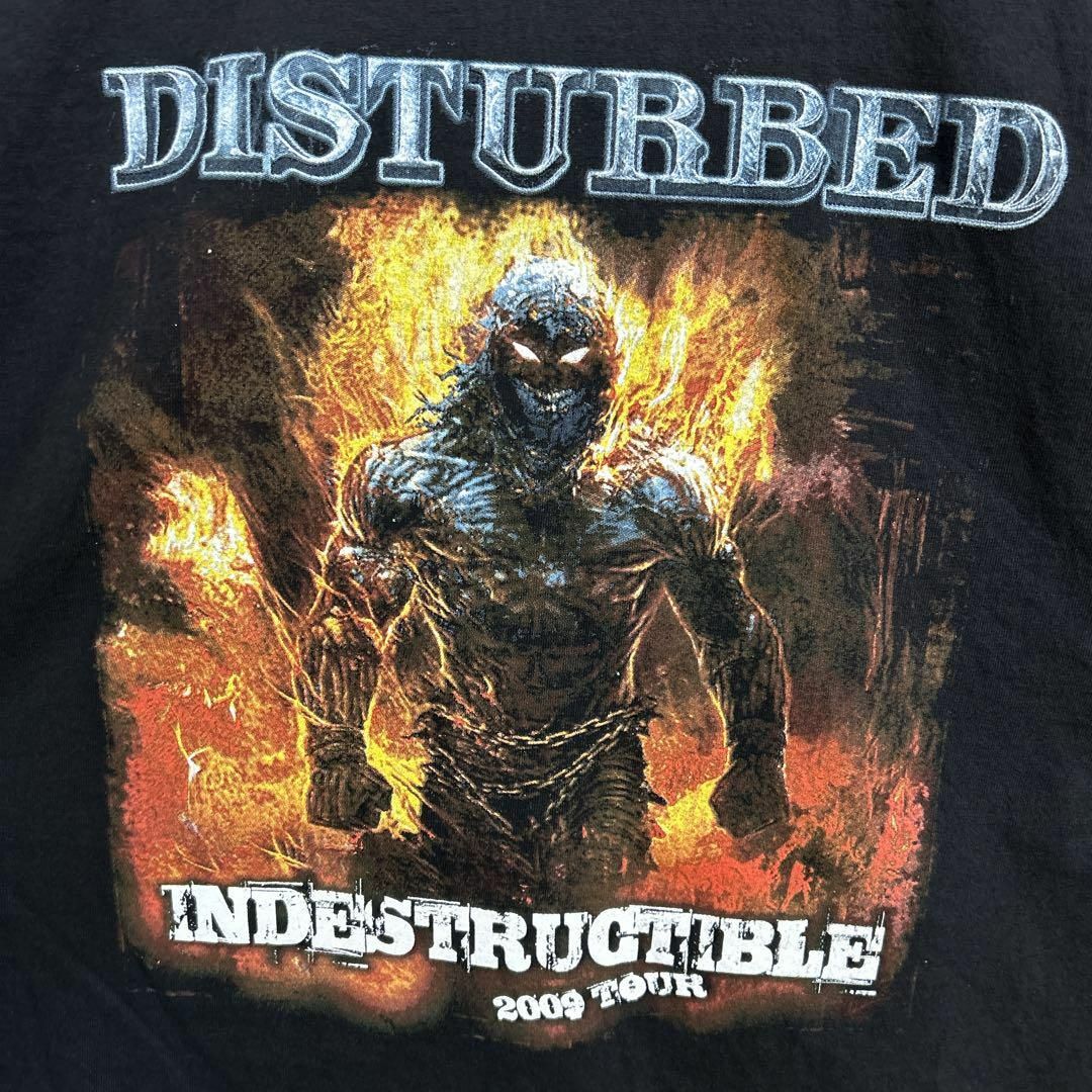 MUSIC TEE - Disturbed ディスターブド バンド 2009ツアーTシャツ 半袖