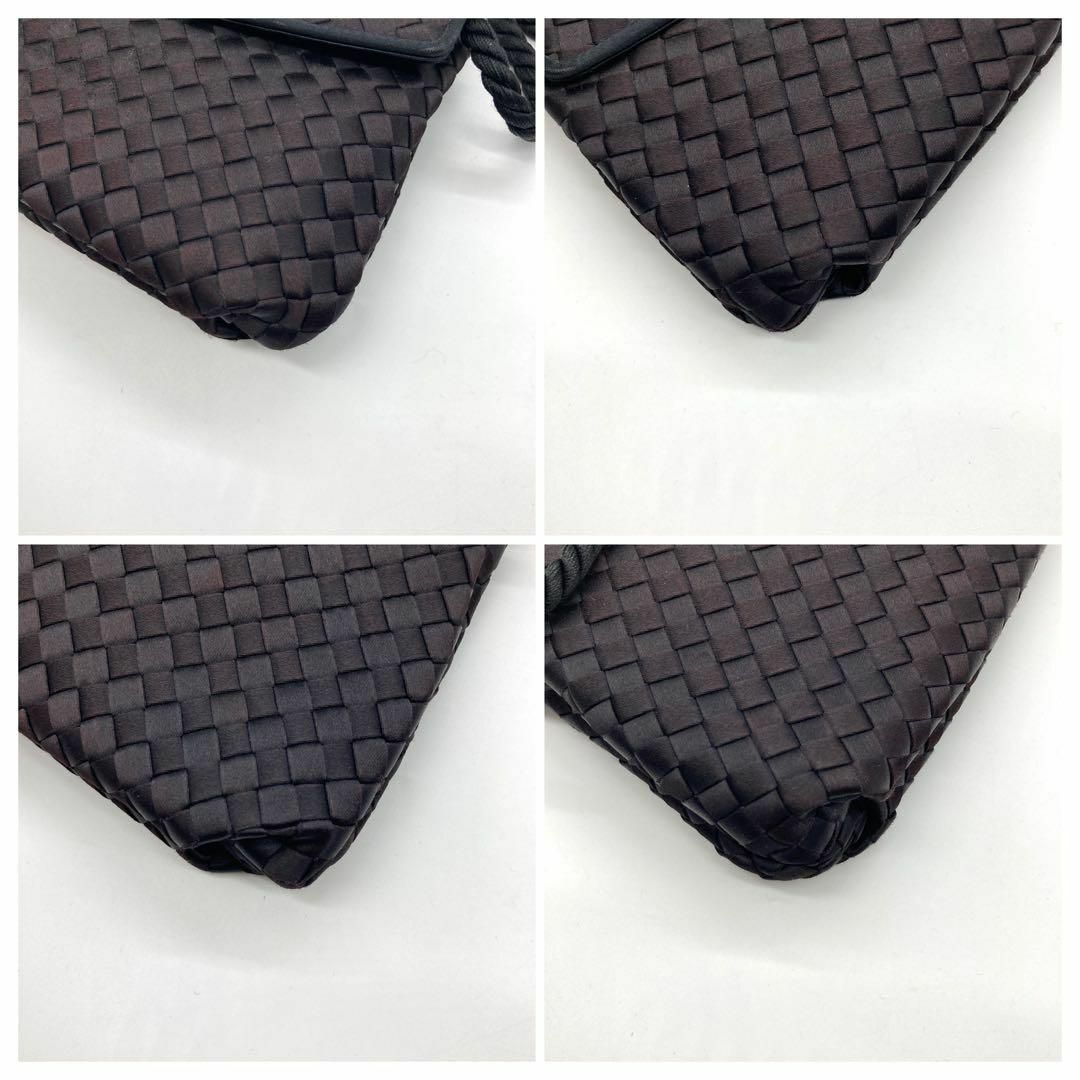 Bottega Veneta(ボッテガヴェネタ)のBOTTEGA VENETA ボッテガヴェネタ サテン ミニショルダーバッグ レディースのバッグ(ショルダーバッグ)の商品写真