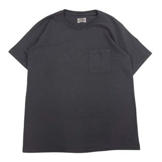 スタンダードカリフォルニア(STANDARD CALIFORNIA)のSTANDARD CALIFORNIA スタンダードカリフォルニア Ｔシャツ SD Shield Logo Pocket T Crew Neck ポケット Tシャツ グレー系 M【中古】(シャツ)