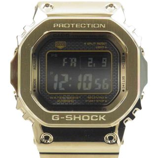 ジーショック(G-SHOCK)のG-SHOCK ジーショック 時計 GMW-B5000GD-9JF フルメタル ソーラー電池 ゴールド デジタル 時計 ゴールド系【極上美品】【中古】(腕時計(アナログ))