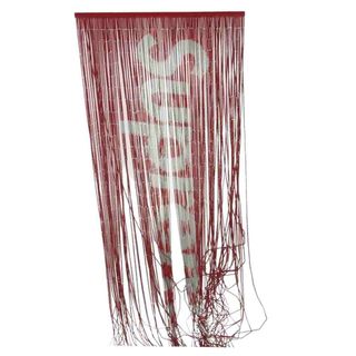 シュプリーム(Supreme)のSupreme シュプリーム インテリア 17SS Bamboo Beaded Curtain バンブービーズ カーテン のれん すだれ 簾 レッド系【中古】(その他)