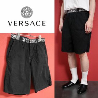 【希少ヴィンテージ】VERSACE CLASSIC ワイド ハーフパンツ(ショートパンツ)