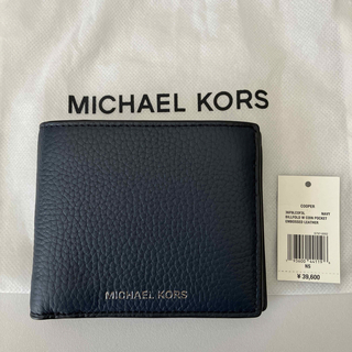 マイケルコース(Michael Kors)のマイケルコース 折り財布 メンズ コイン入れあり(折り財布)