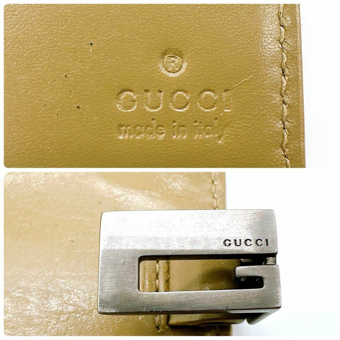 Gucci(グッチ)の【美品】グッチ　手帳　リフィル付き　6穴　コンパクト　メモ帳　文房具　ブランド インテリア/住まい/日用品の文房具(ノート/メモ帳/ふせん)の商品写真