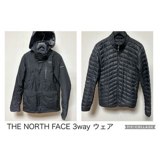 ザノースフェイス(THE NORTH FACE)のザ ノース フェイス スノーウェア アウター インナー付 3way メンズ S(マウンテンパーカー)