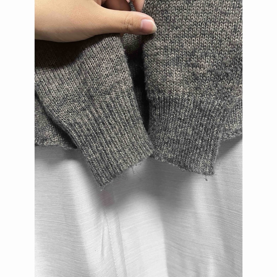 TODAYFUL(トゥデイフル)のtodayful ニット　チャコールグレー　Raglan Soft Knit レディースのトップス(ニット/セーター)の商品写真