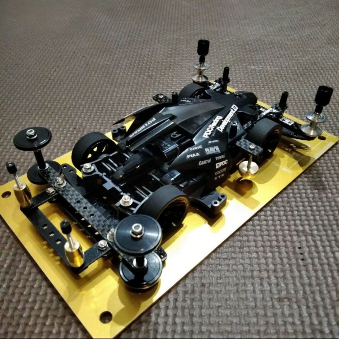 ミニ四駆　完成品　アバンテMK2　Black Special エンタメ/ホビーのおもちゃ/ぬいぐるみ(模型/プラモデル)の商品写真