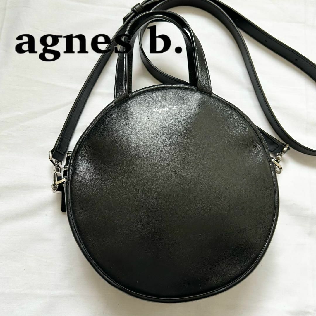 ＊専用＊〖極美品〗agnes b. アニエスベー ショルダーバッグ ブラック