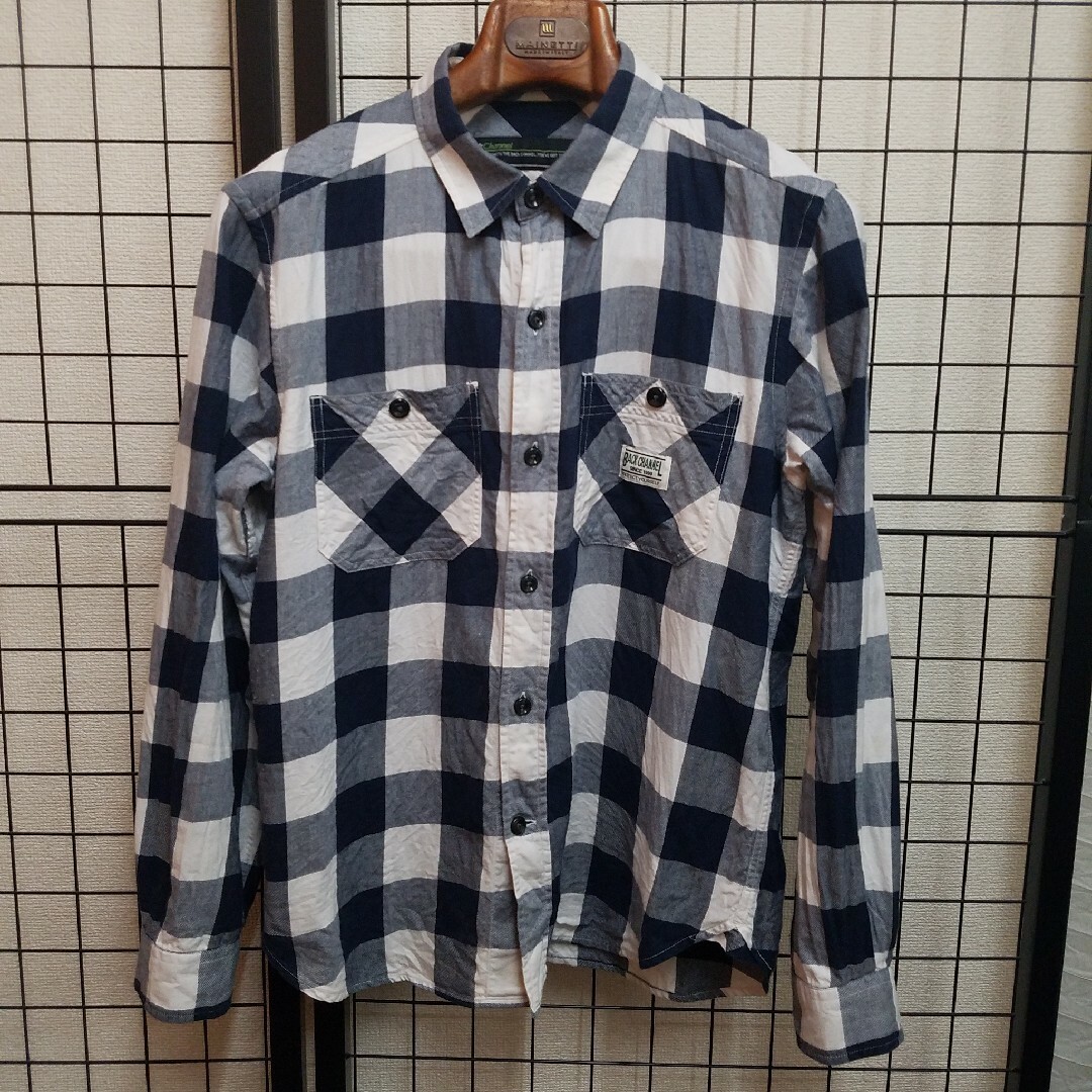 Back Channel(バックチャンネル)のBKCNL Girl Embroidery L/S Check Shirts メンズのトップス(シャツ)の商品写真