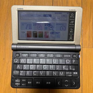 カシオ 電子辞書 エクスワード XD-SR6500 シャンパンゴールド(その他)