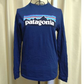 パタゴニア(patagonia)の【極美品★パタゴニア】ロゴロンＴ(Tシャツ(長袖/七分))