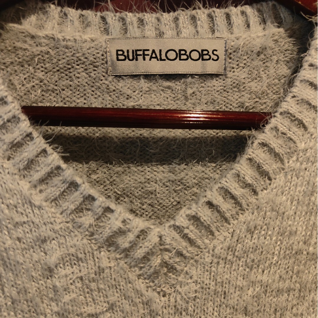 BUFFALO BOBS(バッファローボブス)の新品 Buffalo bobs フェザーモールニットソー セーター メンズのトップス(ニット/セーター)の商品写真