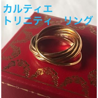 カルティエ(Cartier)のカルティエ　トリニティリング　7連 18金 18k k18(リング(指輪))