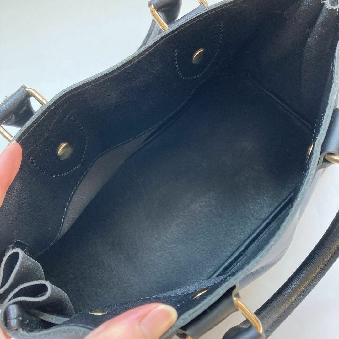 美品 シータパランティカ トートバッグ ブラック 黒 オール 美品 シータパランティカ トートバッグ ブラック 黒 オール