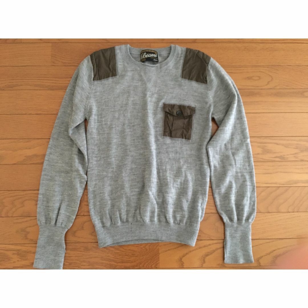 BEAMS(ビームス)のビームス ニット M グレー メンズ メンズのトップス(ニット/セーター)の商品写真