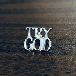 VINTAGE TIFFANYヴィンテージティファニー TRY GODピンバッジ