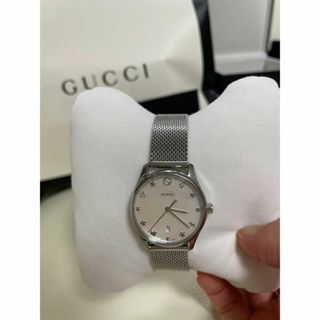 グッチ(Gucci)のグッチGUCCIレディースシルバー腕時計(腕時計)