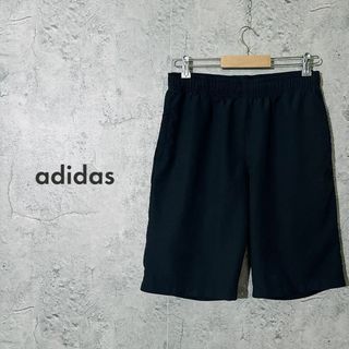 アディダス(adidas)の【 ビックロゴ ❀】アディダス ハーフ パンツ ブラック ルーム ショーツ L(ショートパンツ)