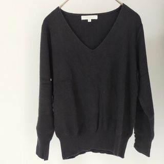 プロポーションボディドレッシング(PROPORTION BODY DRESSING)のプロポーションボディドレッシング Vネック パール付き ニット(ニット/セーター)