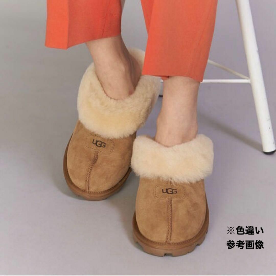 UGG(アグ)の【送料無料】UGG COQUETTE ムートンスリッパ 23cm ブラウン レディースの靴/シューズ(その他)の商品写真