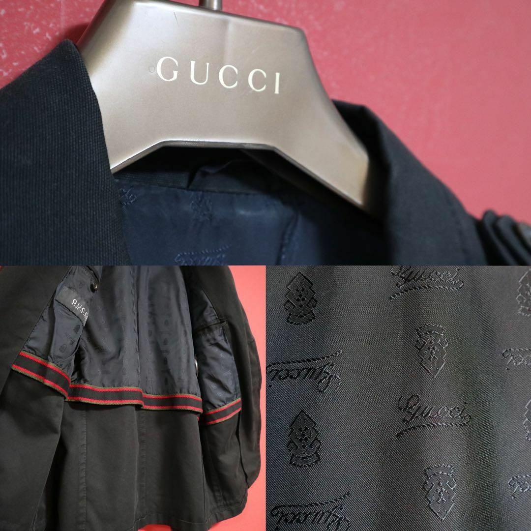 Gucci(グッチ)の【モード/ハンガー付き】GUCCI シェリーライン ベルト付き ジャケット メンズのジャケット/アウター(テーラードジャケット)の商品写真