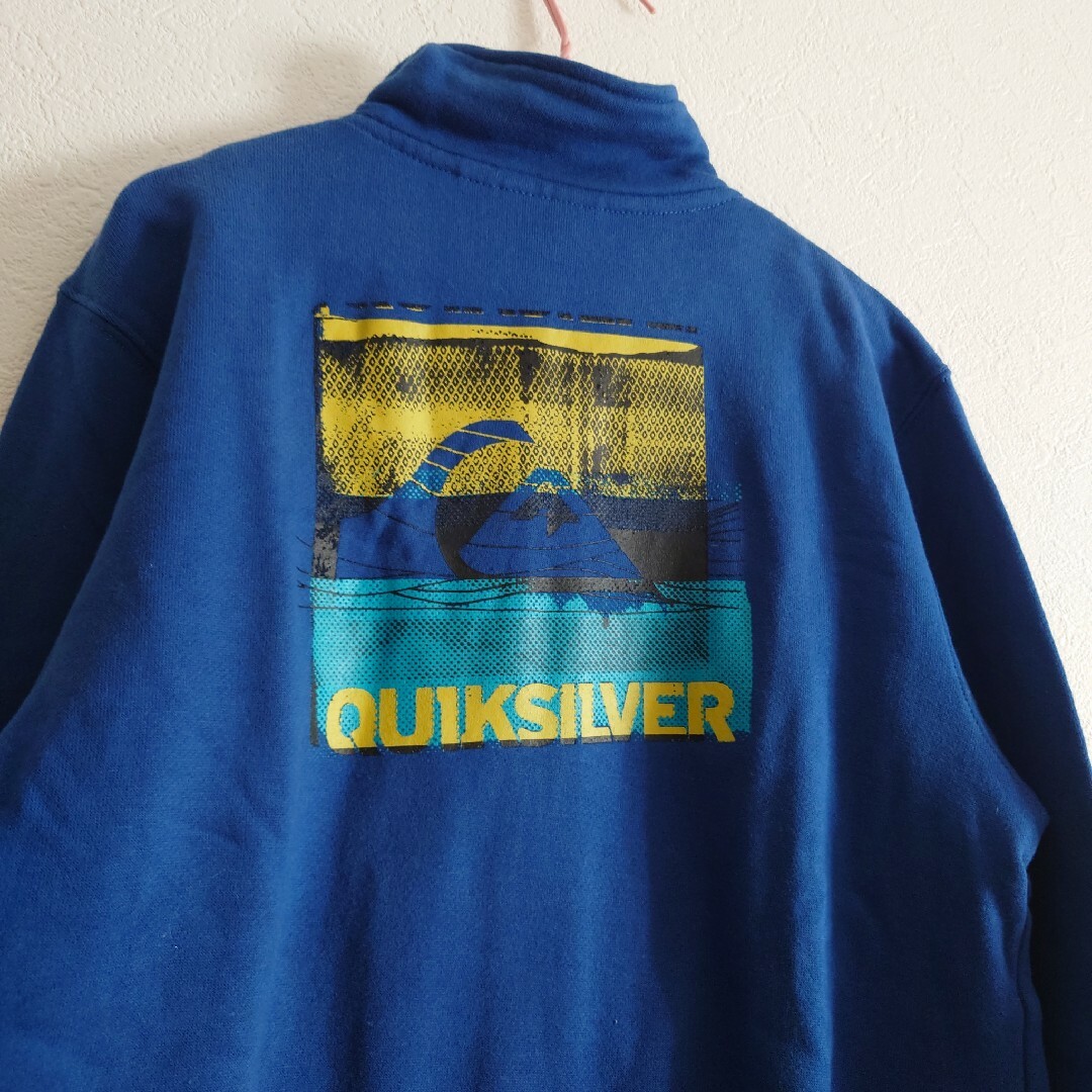 QUIKSILVER(クイックシルバー)の美品  QUIKSILVER スウェット ジャケット 150cm キッズ/ベビー/マタニティのキッズ服男の子用(90cm~)(ジャケット/上着)の商品写真