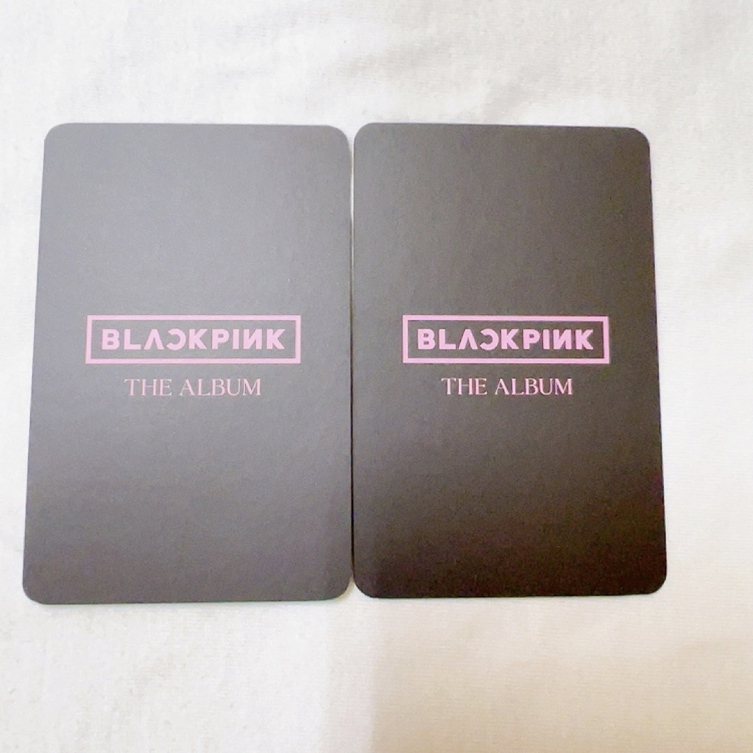 BLACKPINK(ブラックピンク)のBLACKPINK ブルピン THE ALBUM ktown4u ロゼ トレカ エンタメ/ホビーのタレントグッズ(アイドルグッズ)の商品写真