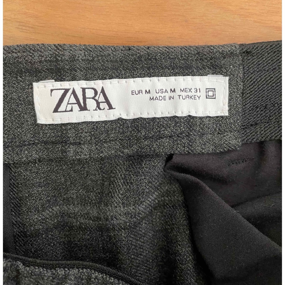 ZARA(ザラ)の未使用品 ZARA  チェックパンツ メンズのパンツ(スラックス)の商品写真