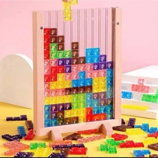 テトリス風パズル ブロック 木製知育玩具(知育玩具)