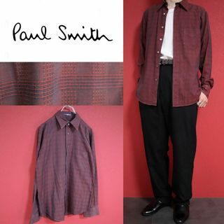 ポールスミスコレクション(Paul Smith COLLECTION)の【激渋】Paul Smith COLLECTION チェック柄 シャツ 長袖(シャツ)