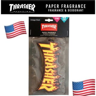 スラッシャー(THRASHER)のTHRASHERスラッシャー エアフレッシュナー VINTAGEMUSK 芳香剤(車内アクセサリ)