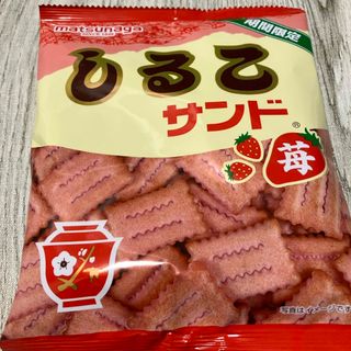 マツナガセイカ(松永製菓)のしるこサンド苺(菓子/デザート)