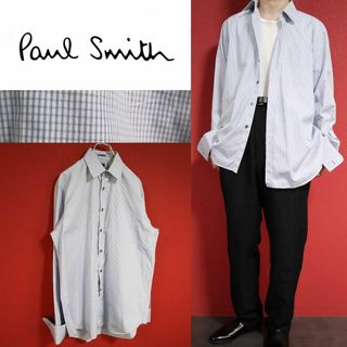 ポールスミス(Paul Smith)の【オーバーサイズ】Paul Smith ポールスミス チェック柄 総柄 シャツ(シャツ)