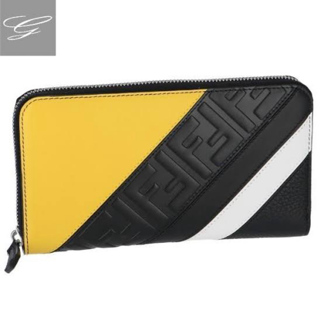 FENDI(フェンディ)のFENDI フェンディ　ラウンドジップアップウォレット　財布 メンズのファッション小物(長財布)の商品写真