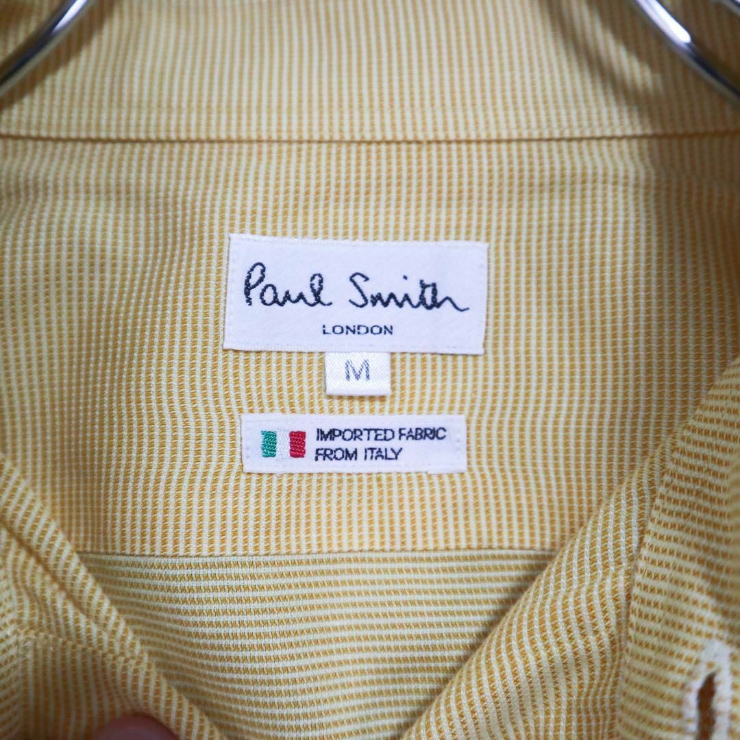 Paul Smith(ポールスミス)の【希少カラー】Paul Smith ポールスミス イエロー POP シャツ 長袖 メンズのトップス(シャツ)の商品写真