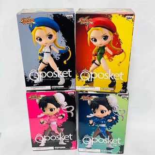 BANPRESTO - Q posket ストリートファイター　春麗　キャミィ　ABセット