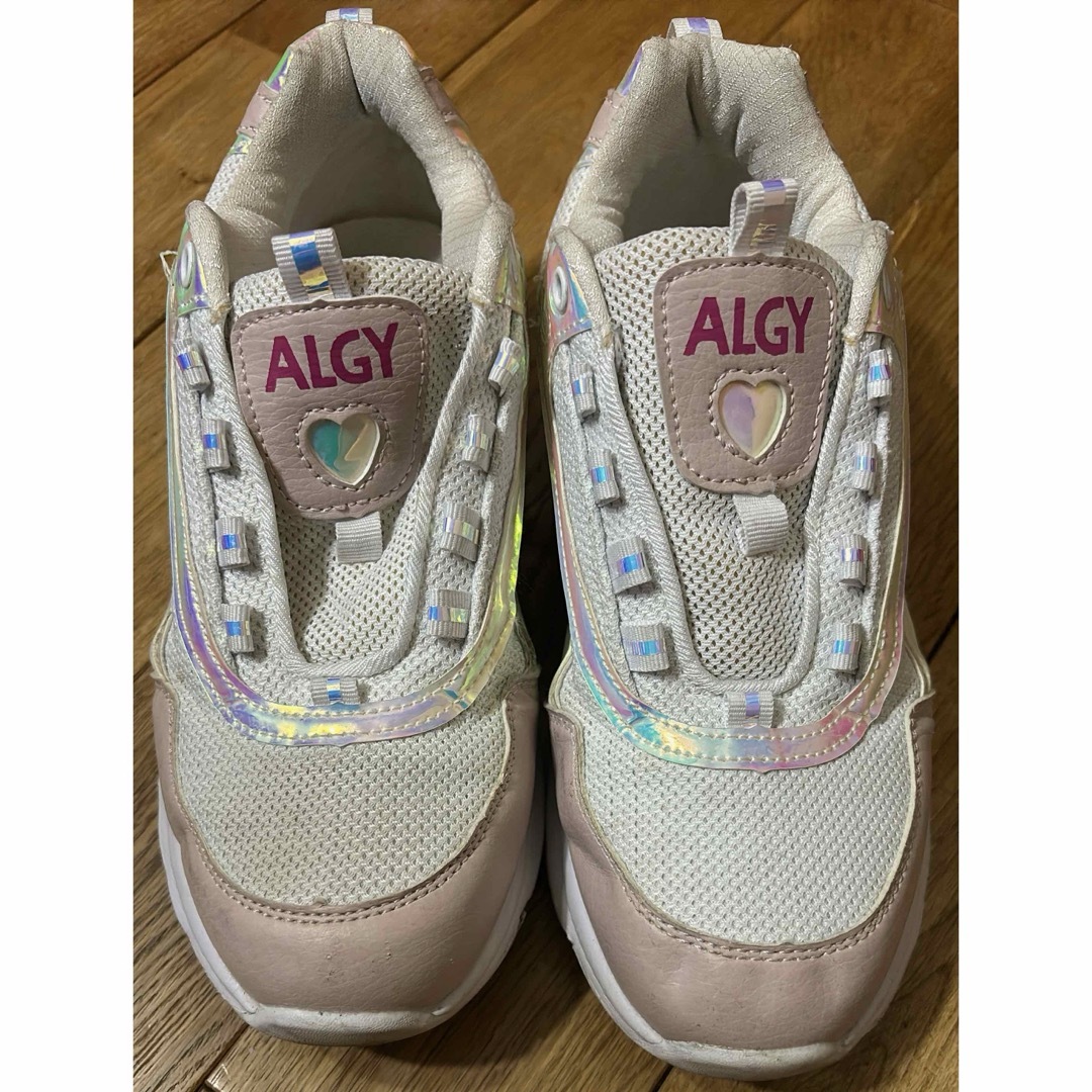 ALGY(アルジー)のALGY スニーカー　24.0cm キッズ/ベビー/マタニティのキッズ靴/シューズ(15cm~)(スニーカー)の商品写真