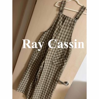 レイカズン(RayCassin)のRay Cassin  チェックのサロペット(サロペット/オーバーオール)