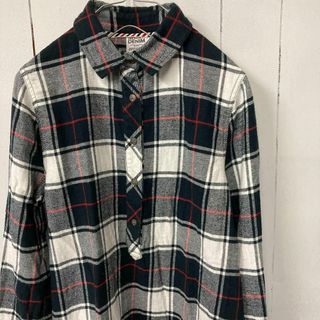 HILFIGER DENIM ヒルフィガー　デニム　シャツワンピ チェック柄(その他)