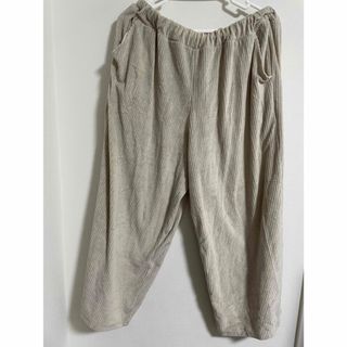 シマムラ(しまむら)のレディース　しまむら　ズボン　パンツ　ベージュ　LL XL 大きいサイズ(カジュアルパンツ)