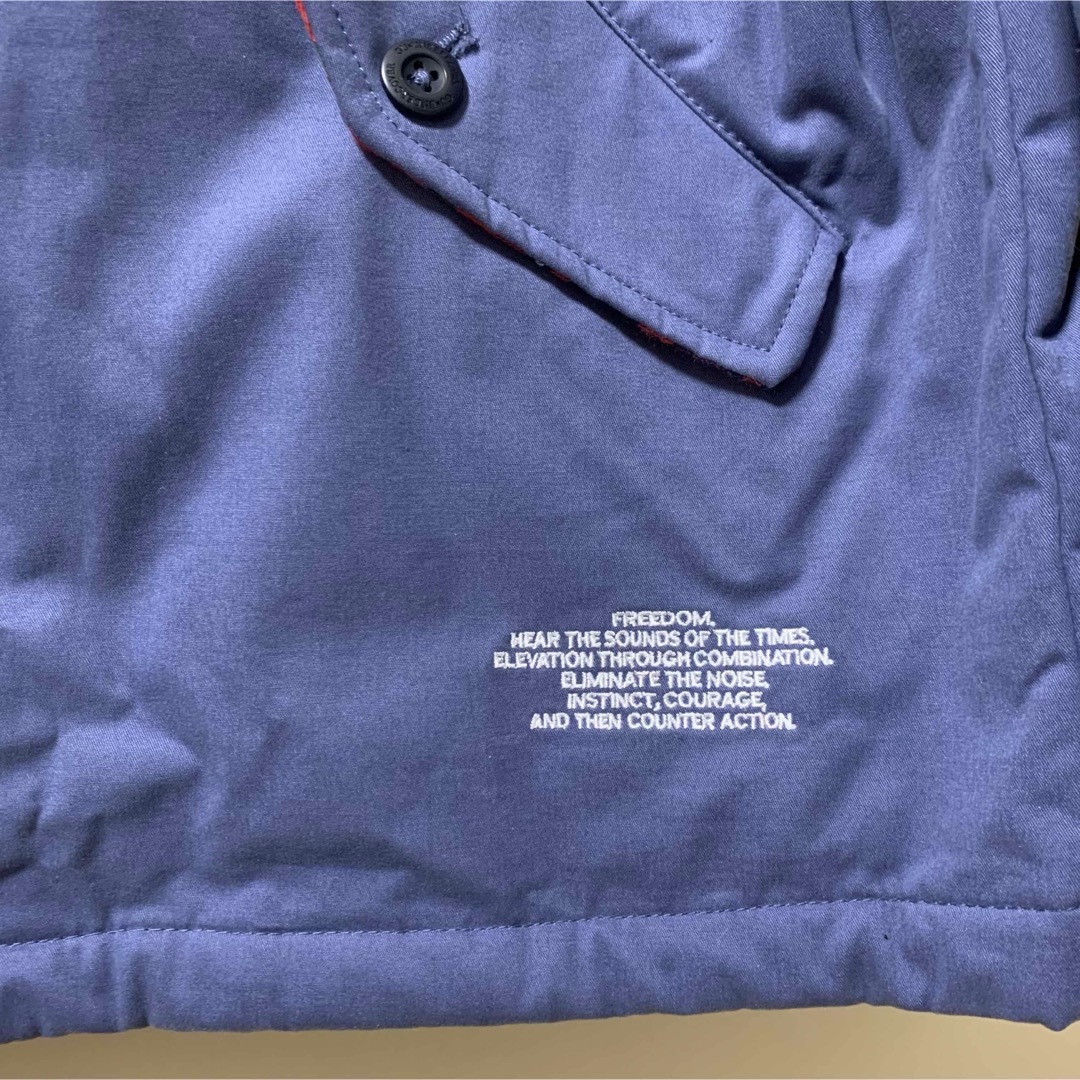 UNDERCOVER(アンダーカバー)のGU×UNDERCOVER　コラボ　パデットツイルブルゾン　ナイロンジャケット メンズのジャケット/アウター(ナイロンジャケット)の商品写真