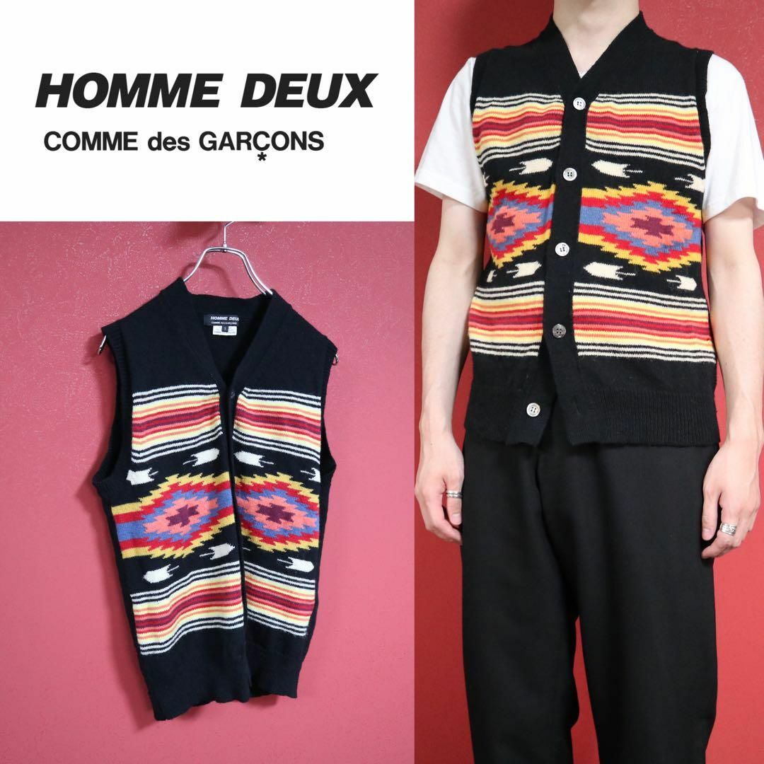 COMME des GARCONS HOMME DEUX 15AW ニットベスト COMME des GARCONS HOMME DEUX 15AW ニットベスト