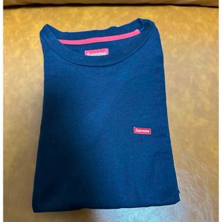 シュプリーム(Supreme)のSupreme Small Box Tee Navy Sサイズ(Tシャツ/カットソー(半袖/袖なし))