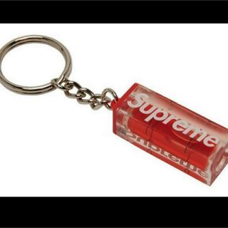 Supreme 18AW Level Keychain キーホルダー 水平器　赤(キーホルダー)